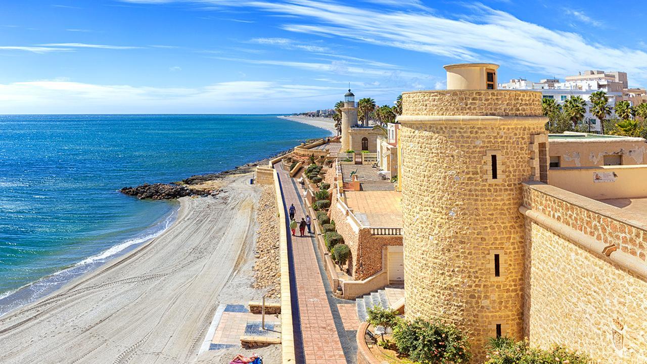 Expoholidays - Apartamentos En Primera Linea Aguadulce  Buitenkant foto