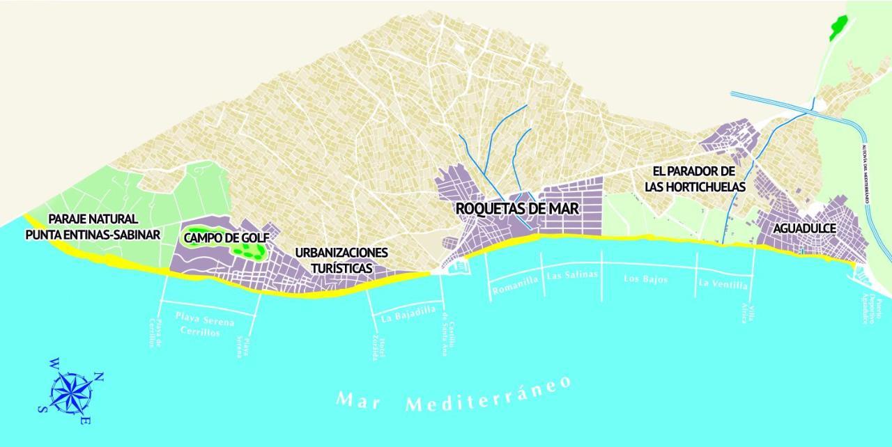 Expoholidays - Apartamentos En Primera Linea Aguadulce  Buitenkant foto